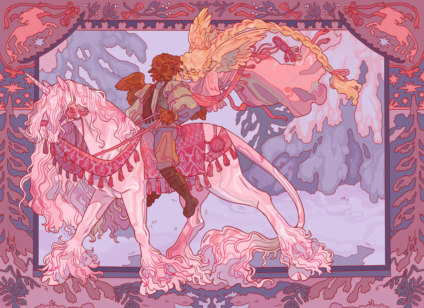 Winter wonderland. digital.