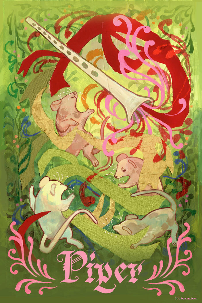 Tonal roughs for possible poster designs.