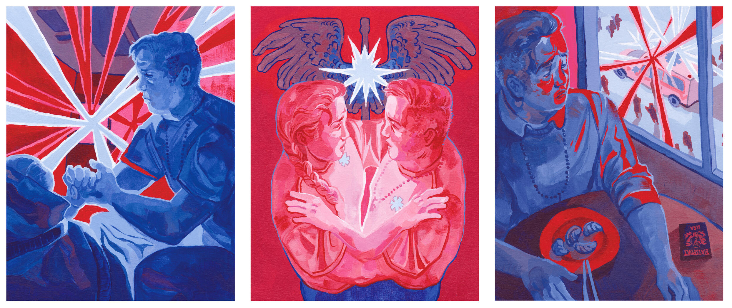 Humans of New York. acrylic.